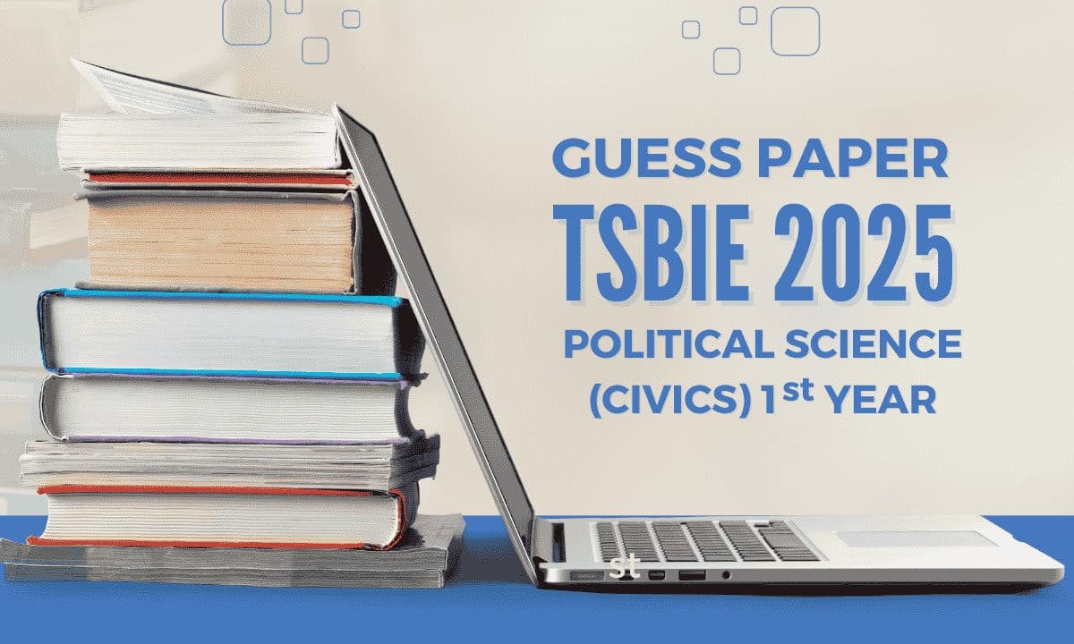 Telangana Intermediate 2025 Political Science (Civics) 1st Year: Key Questions for March Exams