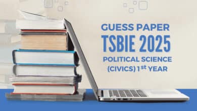 Telangana Intermediate 2025 Political Science (Civics) 1st Year: Key Questions for March Exams