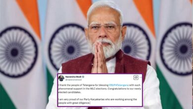 PM Modi Thanks People of Telangana for BJP's Victory in MLC Polls