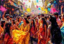 Hyderabad Bursts into Vibrant Colors as Holi Celebrations Reach Fever Pitch!