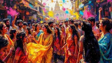 Hyderabad Bursts into Vibrant Colors as Holi Celebrations Reach Fever Pitch!