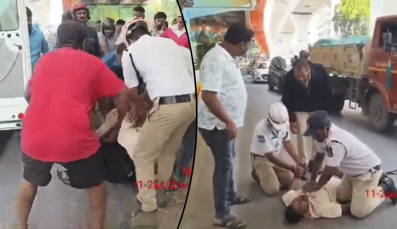 Hyderabad Police Save Man’s Life with Timely CPR Near Begumpet Flyover