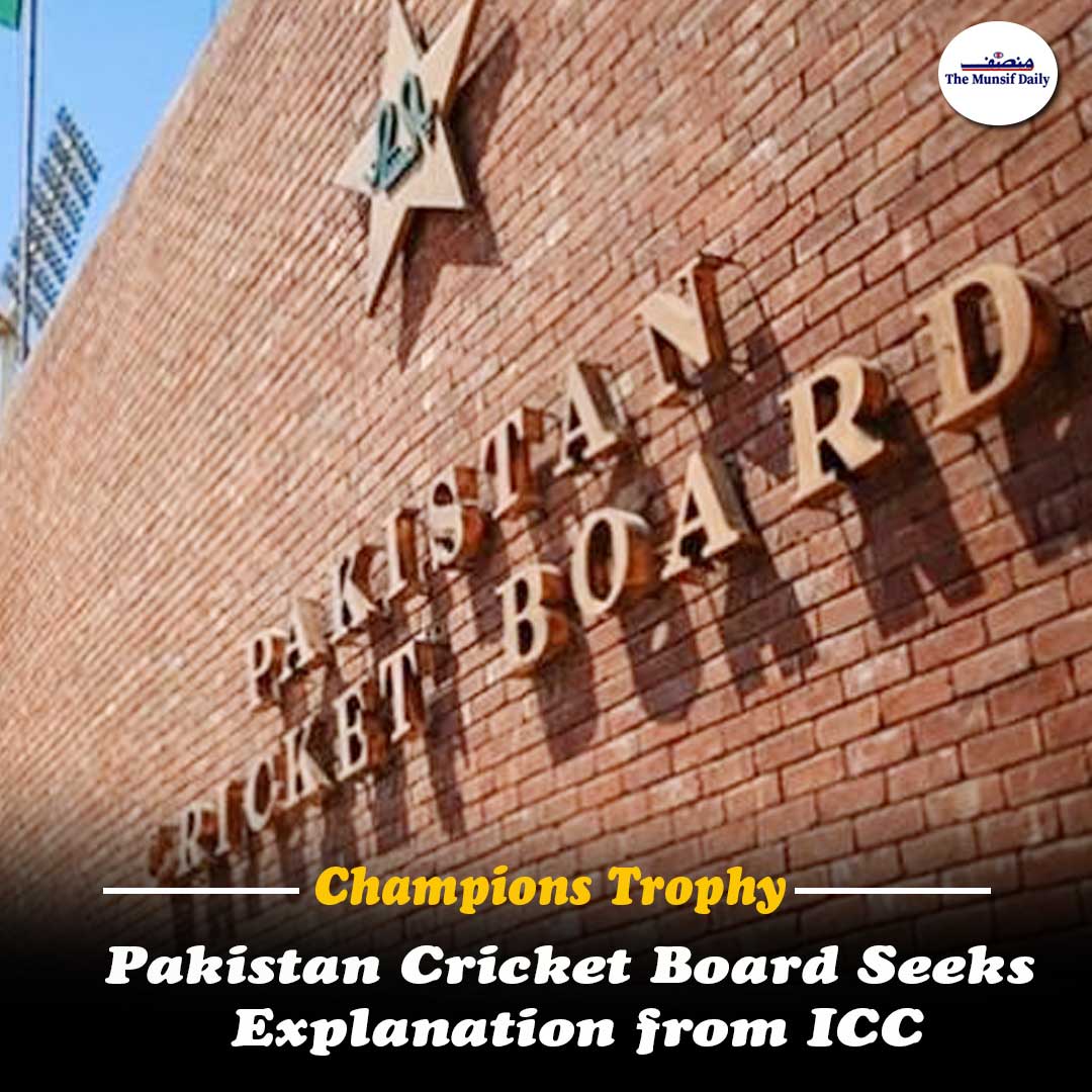 123 44 Pakistan Cricket Board Seeks Explanation from ICC Over Champions Trophy Presentation Snub