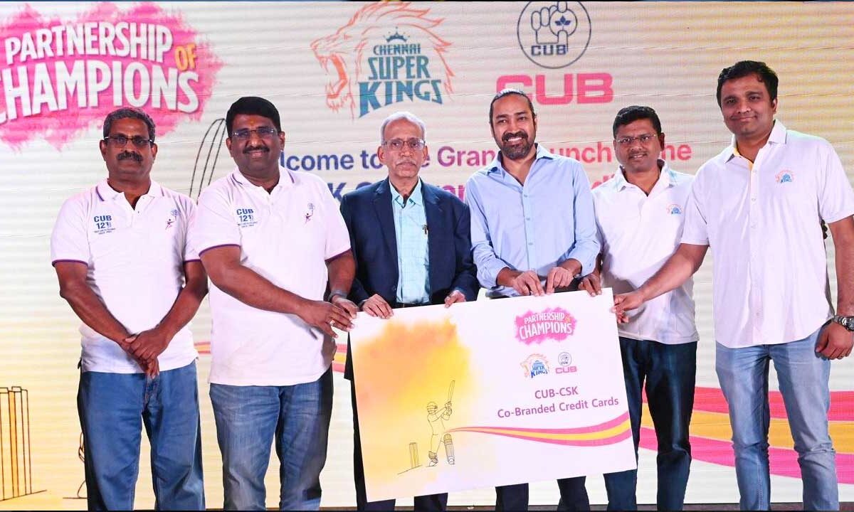 City Union Bank & Chennai Super Kings Unveil Exclusive Co-Branded Credit Card for Fans