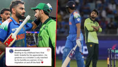 Pakistan Spinner Abrar Ahmed Praises Virat Kohli After Viral Champions Trophy Moment