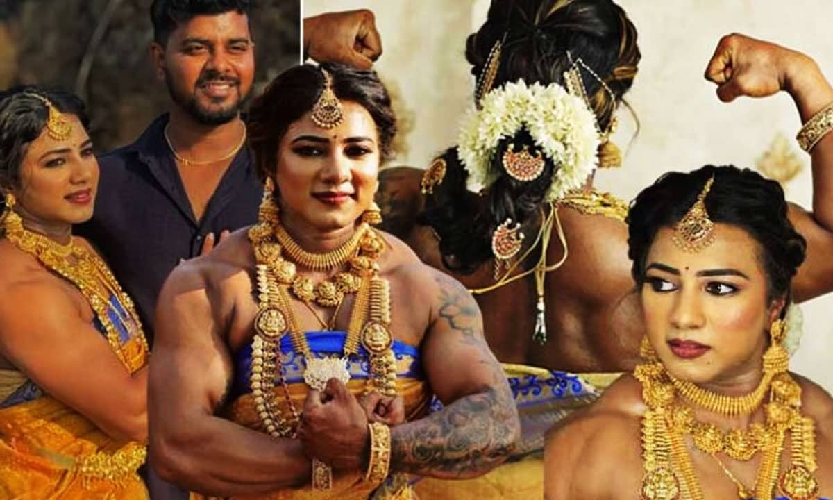 Bodybuilder Bride: Stuns Social Media by Flaunting Muscles Instead of Mehndi (Video)