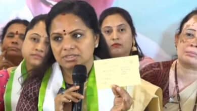 BRS Leader K Kavitha Demands Congress Government in Telangana to Fulfill ₹2,500 Scheme for Women