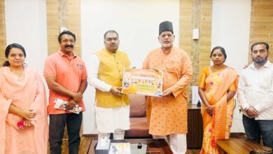 BJP Leaders Release Ramzan Greetings Poster at Telangana State Headquarters