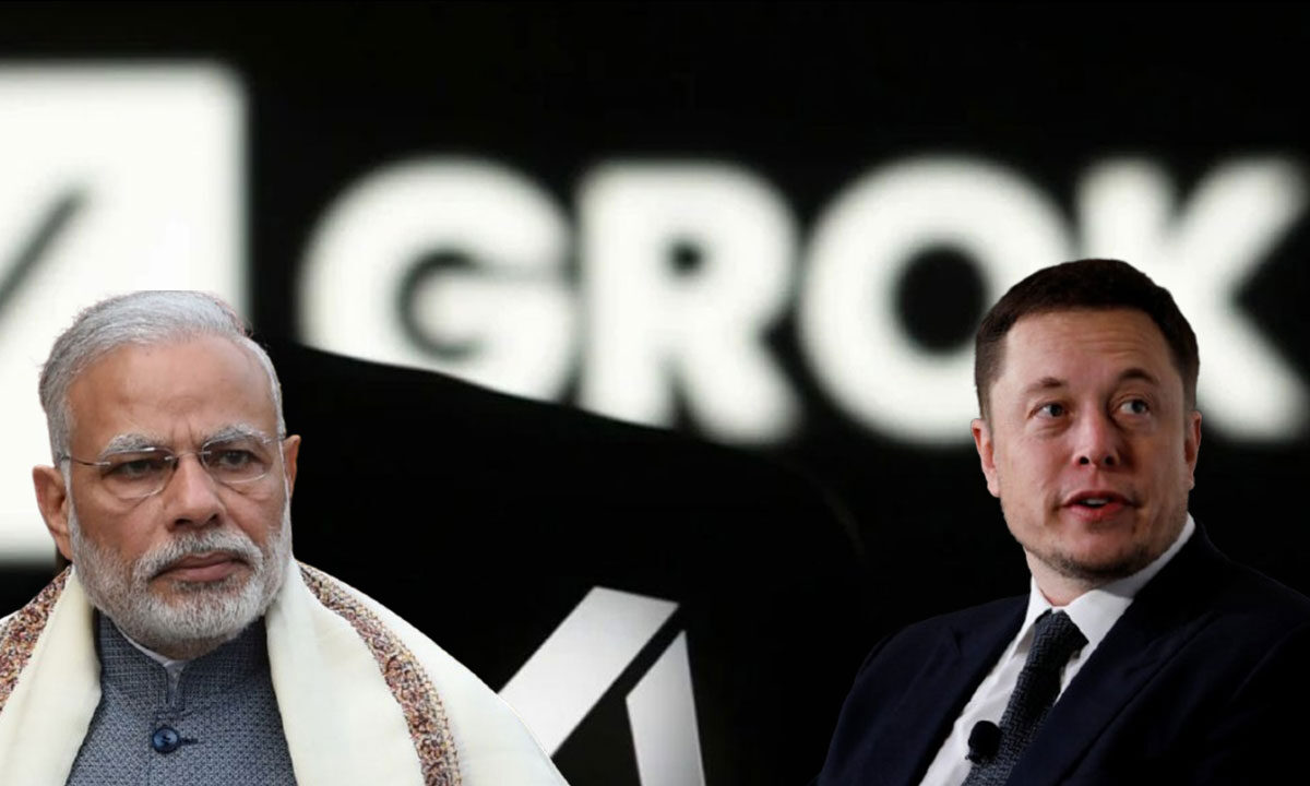 Grok AI Calls PM Modi a ‘PR Machine,’ While Labeling Elon Musk the Biggest Fake News Spreader!