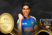 Shubman Gill Named ICC Men’s Player of the Month for February 2025