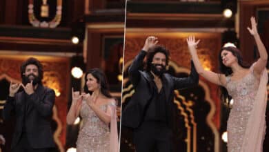 Kartik Aaryan Teaches Katrina Kaif the Hook Step of ‘Bhool Bhulaiyaa 3’ Title Track at IIFA