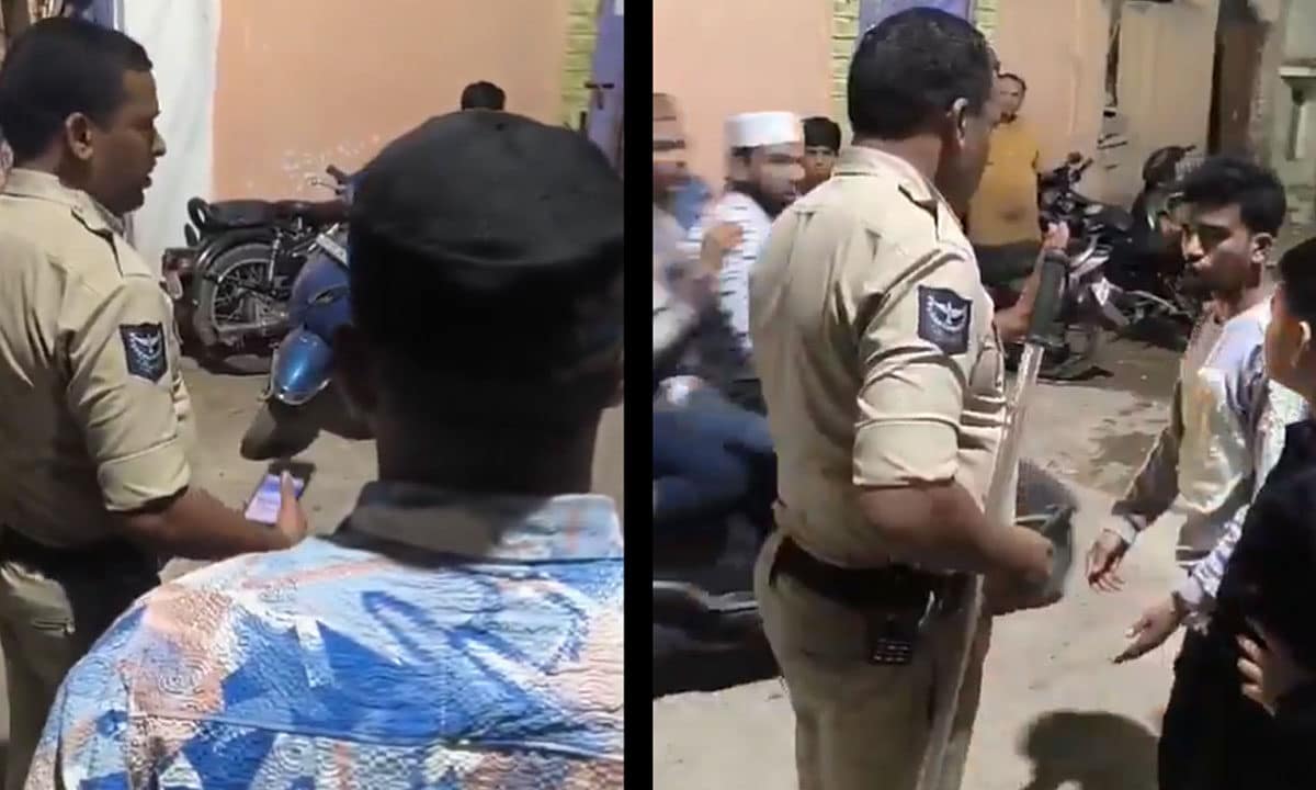 Caught on Camera: Hyderabad Home Guard Thrashes Youth in Kalapather, Triggers Tension