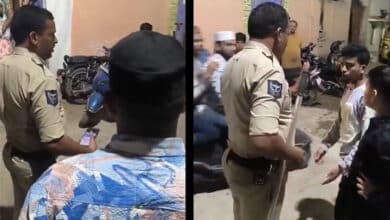 Caught on Camera: Hyderabad Home Guard Thrashes Youth in Kalapather, Triggers Tension