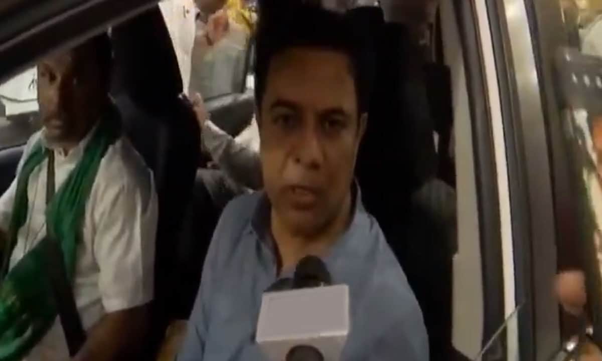 KTR Reaches Chennai for Southern States' Meeting, Strongly Opposes Delimitation Proposal