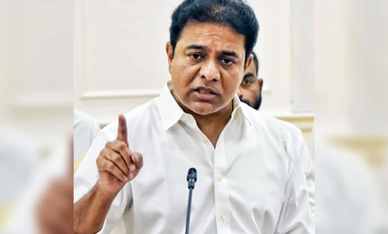 KTR Slams Congress Over SLBC Tunnel Collapse, Insists on Judicial Inquiry