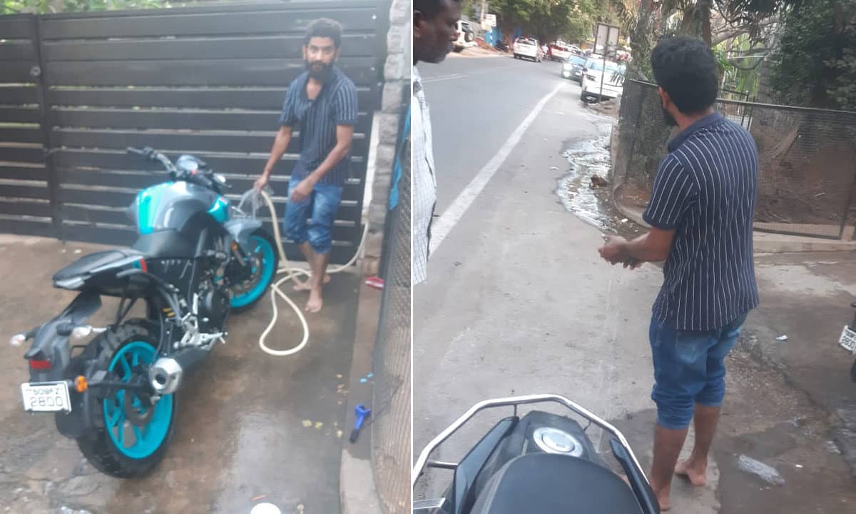 Hyderabad: Fine Imposed on Man for Using Drinking Water to Clean Bike in Jubilee Hills