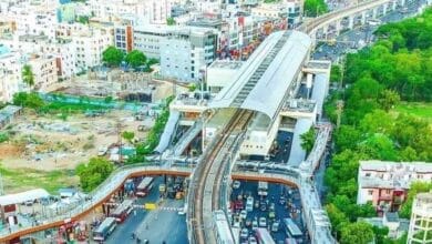 Hyderabad Metro Rail Limited Constructs Skywalks to Enhance Pedestrian Safety