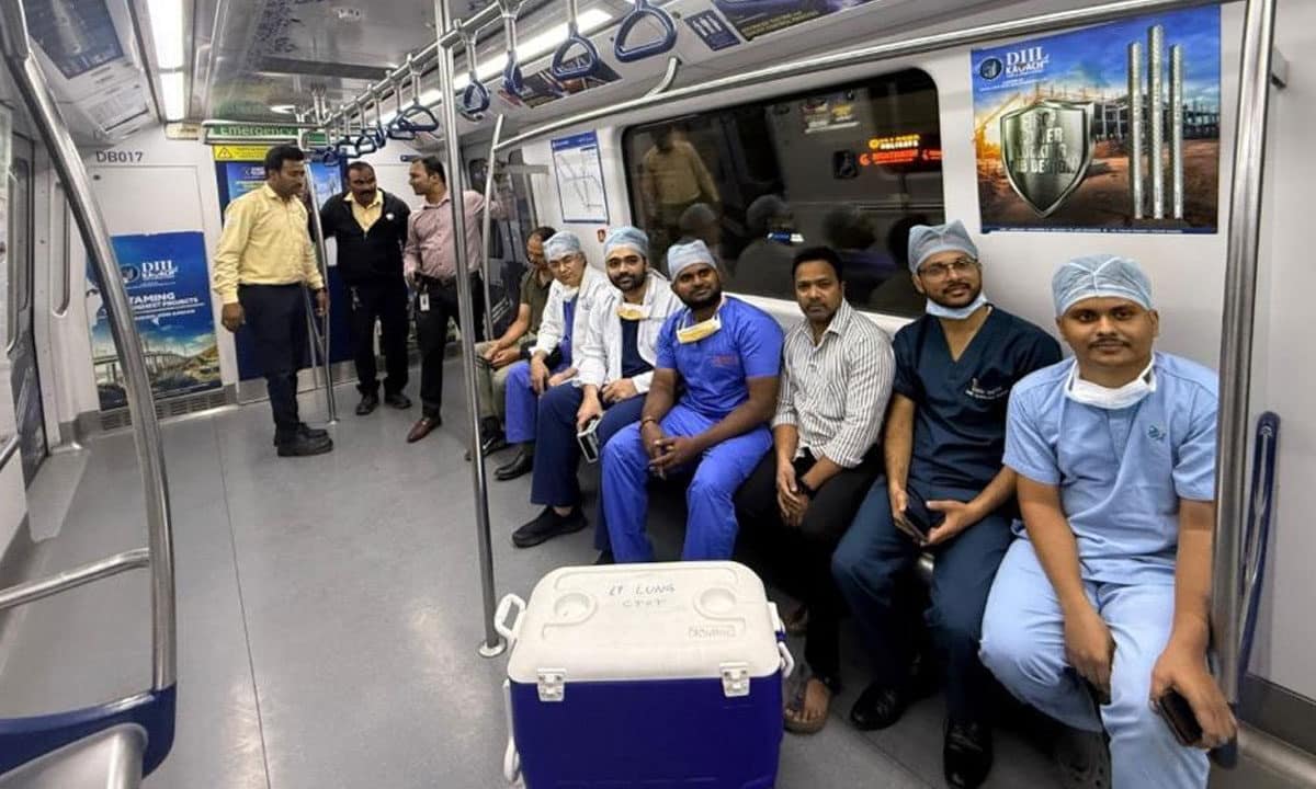 22 KM, 25 Minutes, 18 Stations – Hyderabad Metro Saves a Life Again