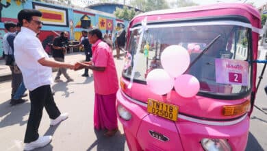 TN CM Launches 100 Pink Autos, Announces Hostels for Working Women