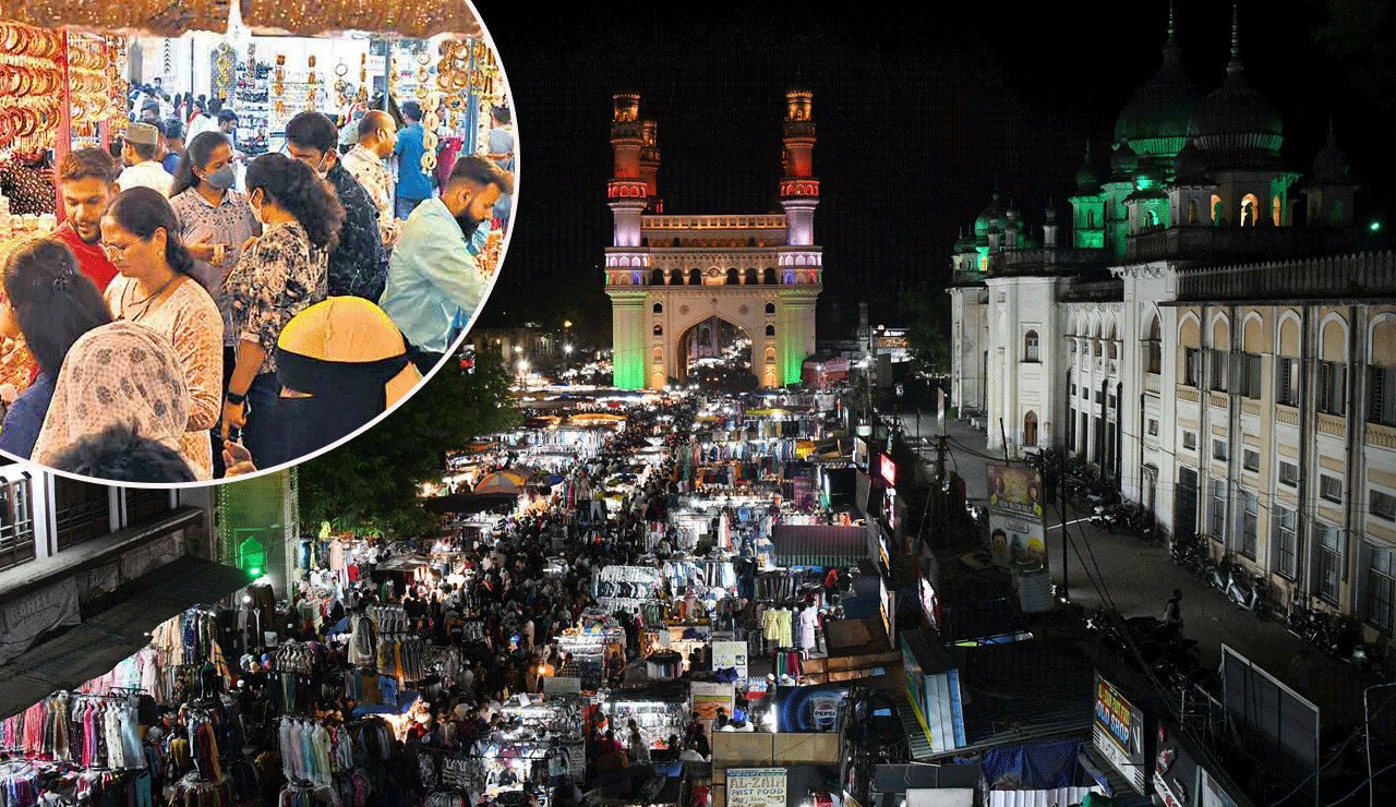 Ramadan Magic in Hyderabad: Bustling Bazaars & Shopping Rush!