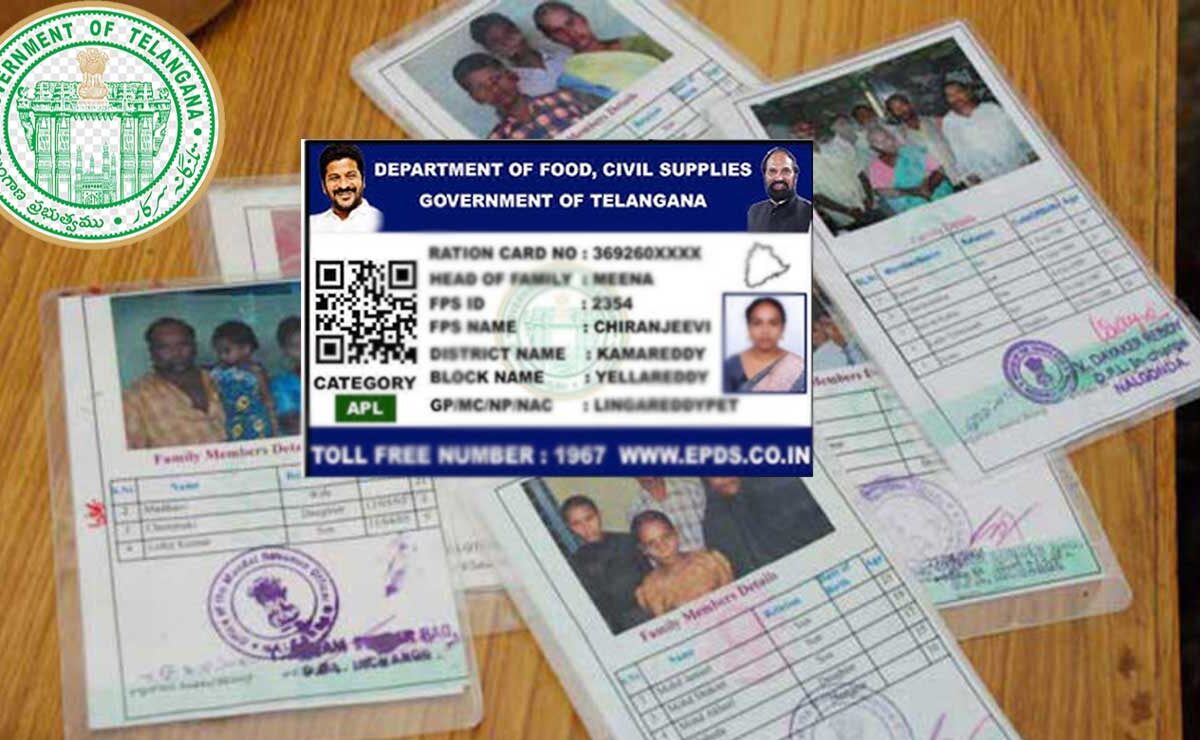 No More Old Ration Cards! Telangana to Issue QR-Enabled Smart Cards Soon