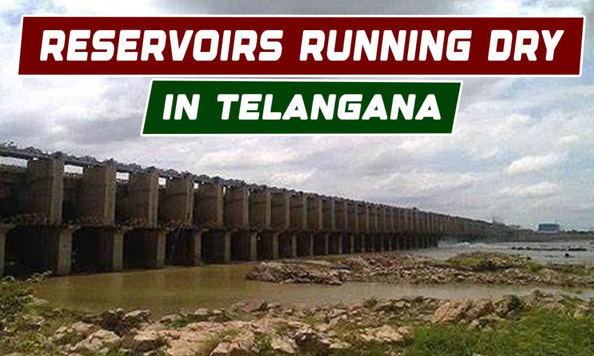 Major Reservoirs Running Dry in Telangana: Hyderabad Faces Drinking Water Shortage