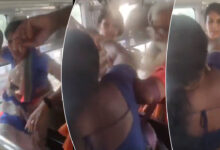 Chaos in Hyderabad: Women Clash Over Bus Seat Using Footwear!