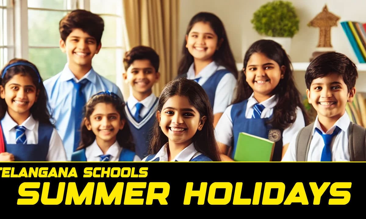 Telangana Schools: Summer Holidays Announced – Full Schedule Inside!