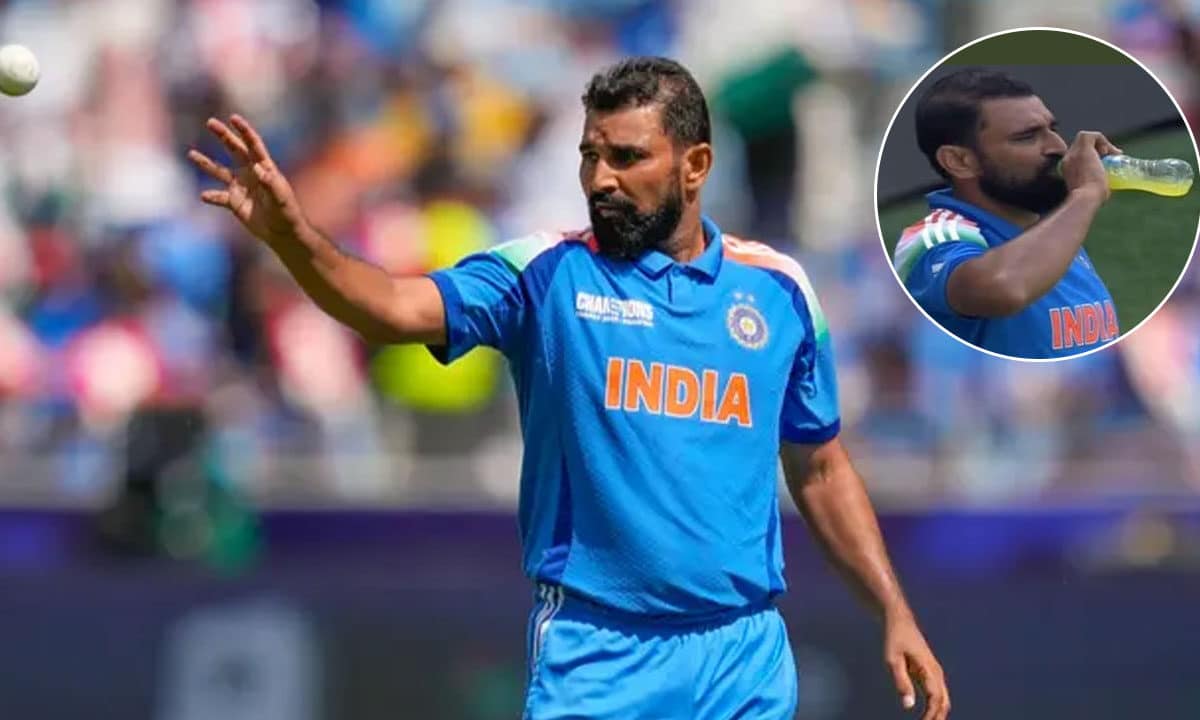 Mohammed Shami Faces Online Trolling for Sipping Energy Drink During Ramzan