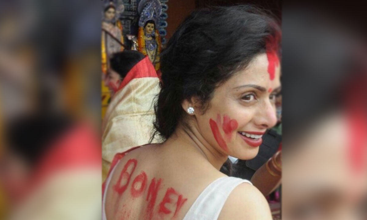 Boney Kapoor shares picture of late wife Sridevi’: ‘Holi was happiest’