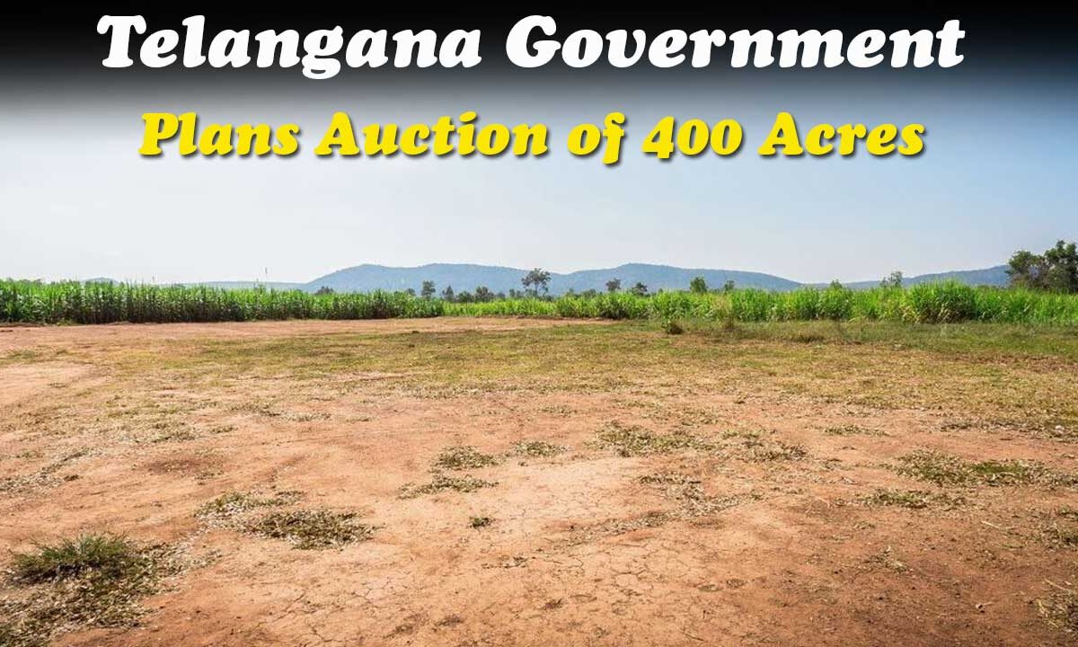 Telangana Government Plans Auction of 400 Acres in Kancha Gachibowli