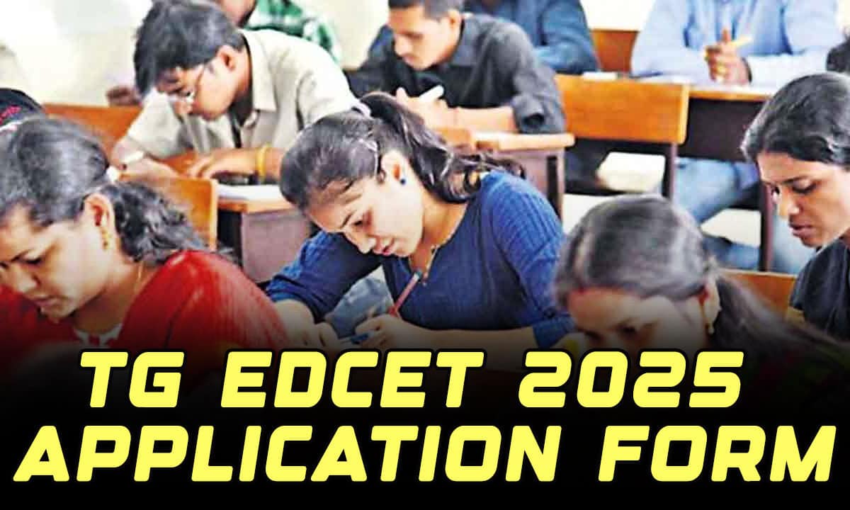 TG EdCET 2025 Application Form Released: Direct Link & Step-by-Step Guide to Apply