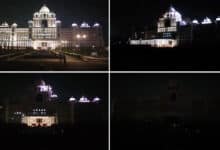 Watch: Hyderabad Observes Earth Hour by Switching Off Lights at Telangana Secretariat