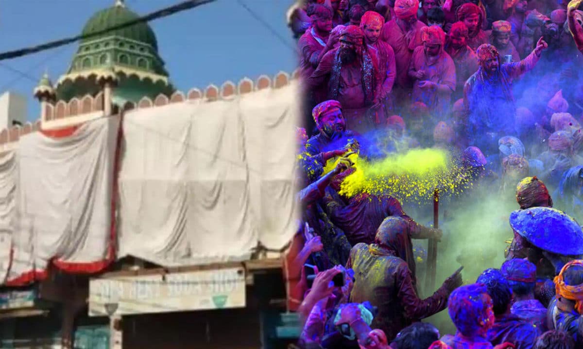 UP Administration to Cover Ten Mosques in Sambhal During Holi to Maintain Communal Harmony