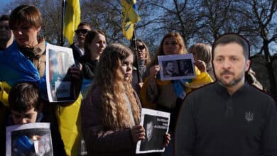 Tensions Escalate as Zelenskyy Faces Heated US Meeting: Supporters Rally Outside White House