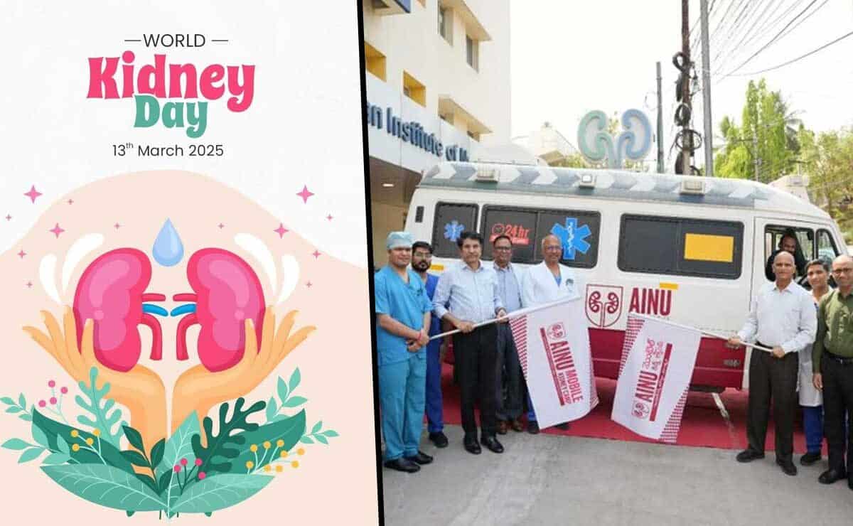 World Kidney Day: AINU Launches Free Mobile Kidney Test Campaign in Telangana