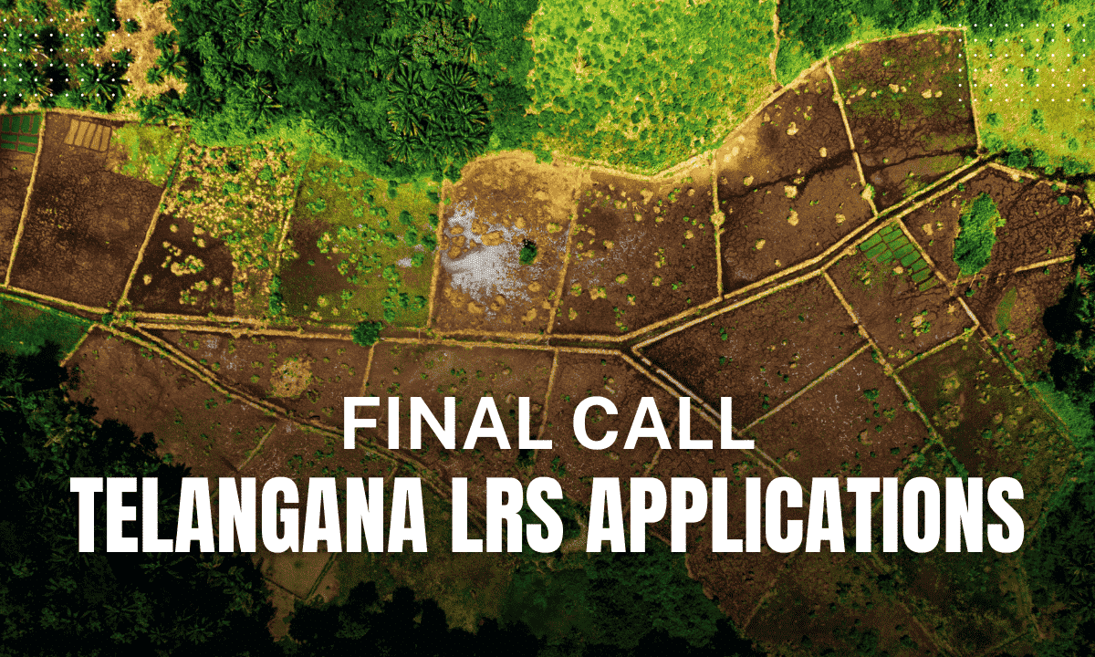 Telangana LRS process should be completed quickly and 25 percent fee reduction if the full fee is paid by the 31st of this month.