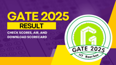 GATE 2025 Results Declared: Direct Link, Steps to Check, and Key Details