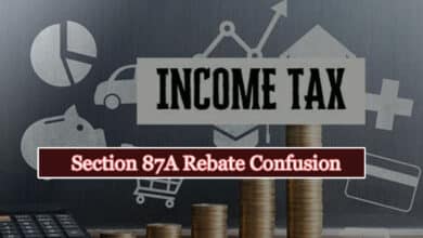 Section 87A Rebate Confusion: Why Taxpayers with Capital Gains Are Receiving Notices