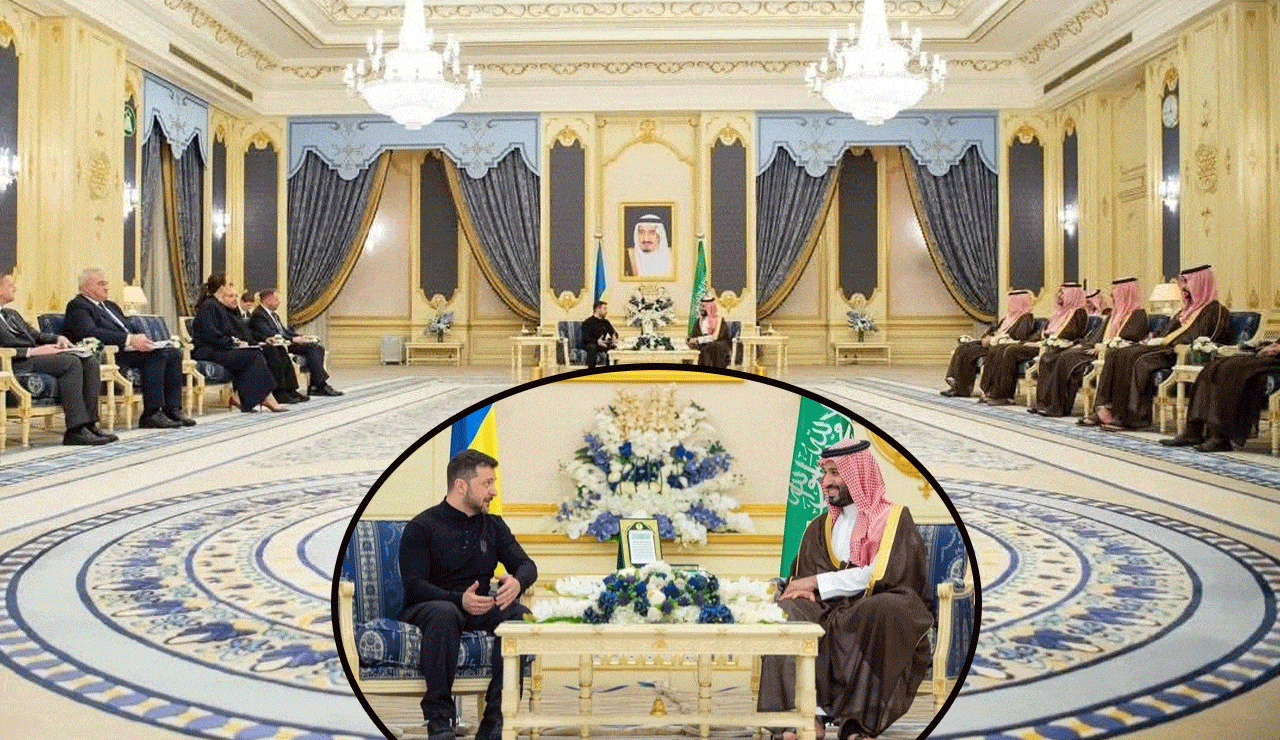 Saudi Crown Prince Hosts Ukrainian President Zelensky for Talks in Jeddah