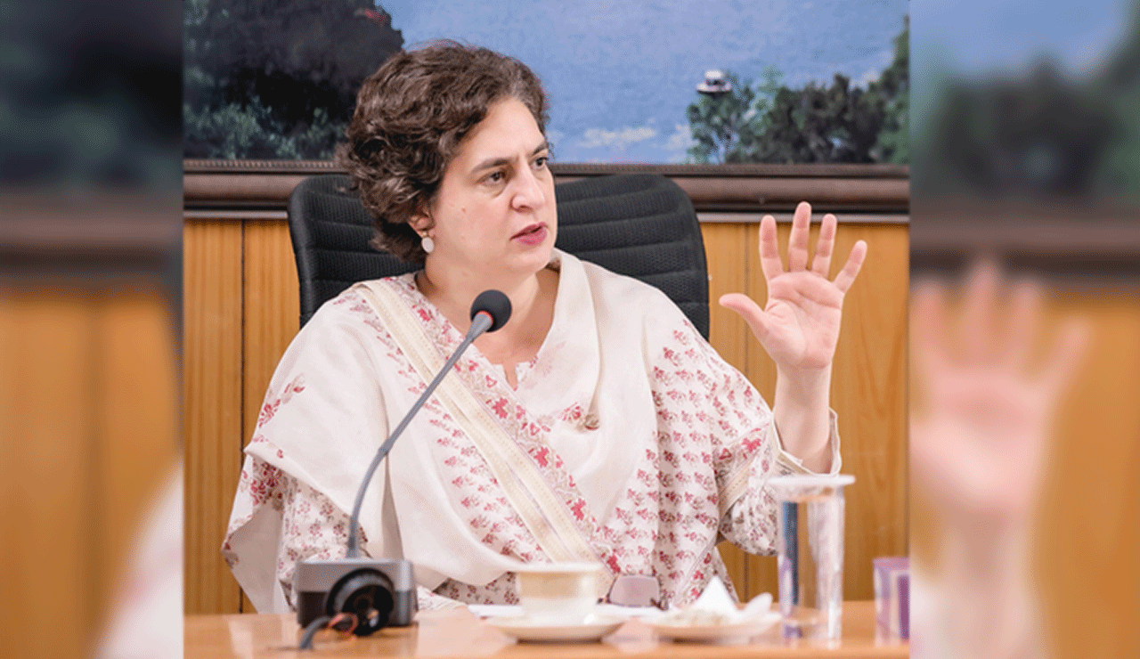 Priyanka Gandhi Vadra Condemns Israeli Airstrikes on Hamas Targets as "Cold-Blooded Murder"