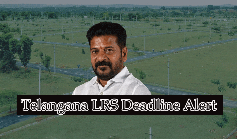 Telangana LRS Deadline Alert: 25% Discount on Pro-Rata Open Space Charges Ends This Month