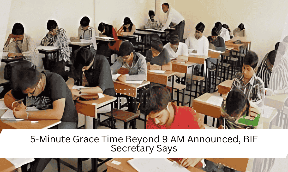 Telangana BIE grants 5-minute grace time for Intermediate exams starting March 5.