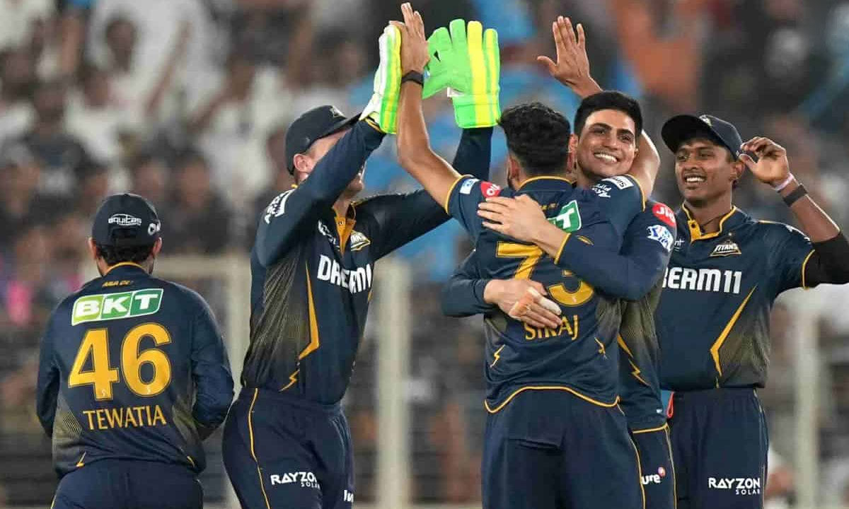 Gujarat Titans Crush Rajasthan Royals by 58 Runs in Ahmedabad