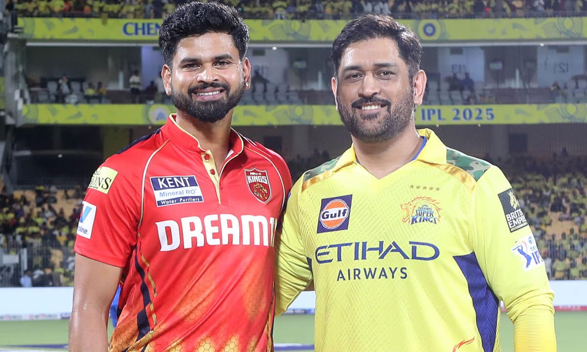 PBKS Skipper Shreyas Iyer Wins Toss, Elects to Bowl Against Struggling CSK