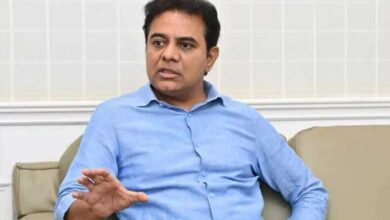 KTR Condemns Medak Police Over Torture of BRS Worker Narsinga Rao