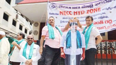 Telangana Poultry Federation and IPEMA Felicitate CM Revanth Reddy with Paalaabhishekam Ceremony