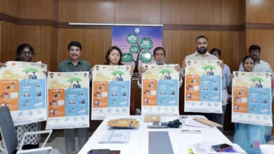 Telangana Health Minister Unveils Posters on Heatstroke Prevention and Safe Mango Ripening