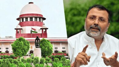 BJP MP Nishikant Dubey faces criminal contempt action for remarks against the Supreme Court of India and CJI Sanjiv Khanna.