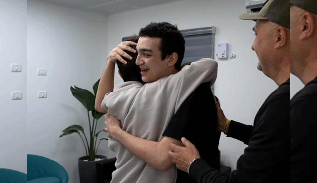 Freed Israeli American Hostage Edan Alexander Returns to Israel from Gaza